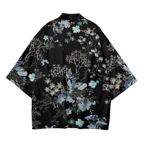 Femme japonais floral kimono - femme,