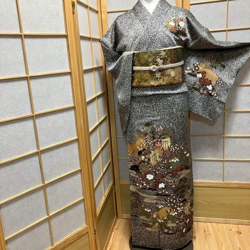 8184 kimono japonais vintage - 8184#,