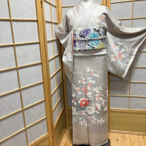 7493 kimono japonais vintage - kimono,